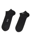 Hugo Boss Logo Socks In Black