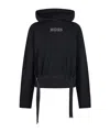 Hugo Boss Solid Color Sweatshirt In Black
