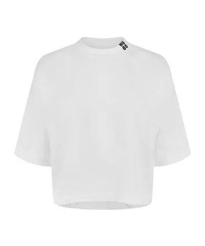 Hugo Boss Solid Color T-shirt In White