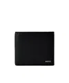 Hugo Boss Solid Color Wallet In Black