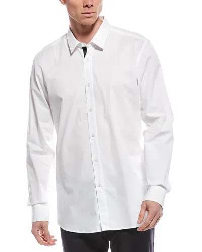 Hugo Boss Solid Shirt In White