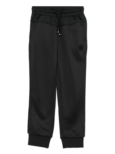 Hugo Boss Sophisticated Waistband Pants With Welt Pockets For Boys In Black