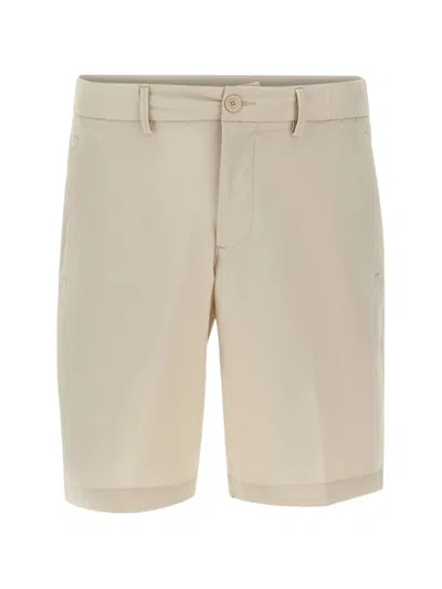 Hugo Boss Speedflex Stretch Shorts In Neutral