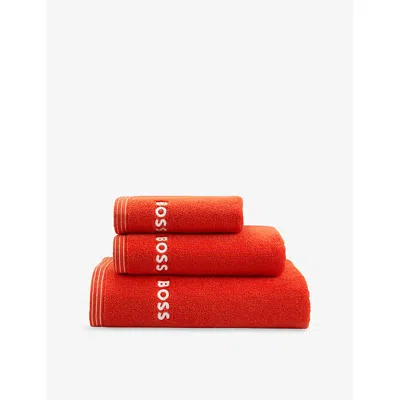 Hugo Boss Spice Edge Cotton Tow In Red