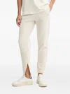 Hugo Boss Split-hem Track Pants In Neutral