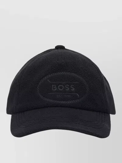 Hugo Boss Sports Cap Curved Visor Everyday Style In Black