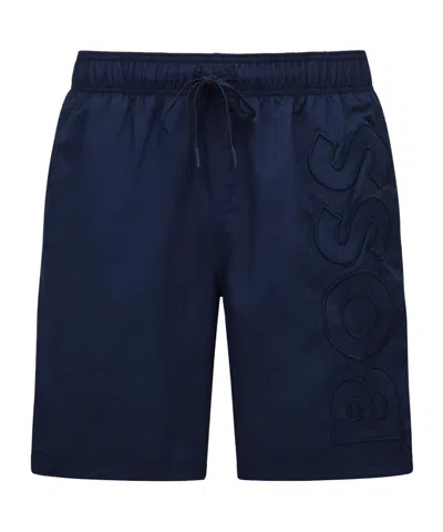 Hugo Boss Sports Shorts In Blue