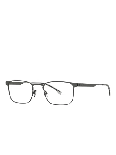 Hugo Boss Square Frame Glasses In Black