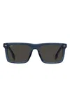 Hugo Boss Square-frame Sunglasses In Blue