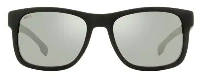 Hugo Boss Square-frame Sunglasses In Black