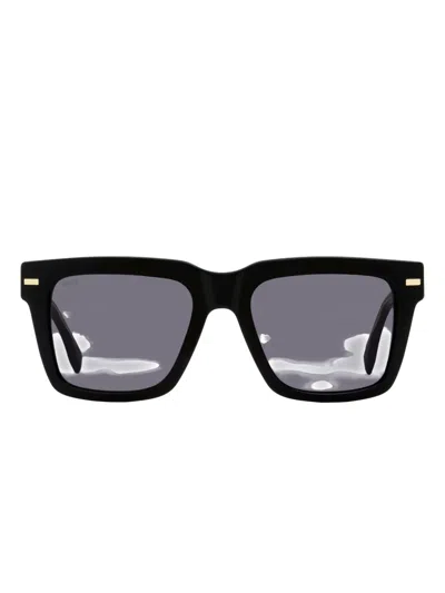 Hugo Boss Square-frame Sunglasses In Black