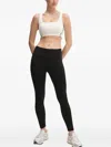 Hugo Boss Square-neck Sports Bra In White