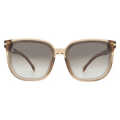 Hugo Boss Square Unisex Sunglasses Boss 1553/f/s 10a 61 In Multi