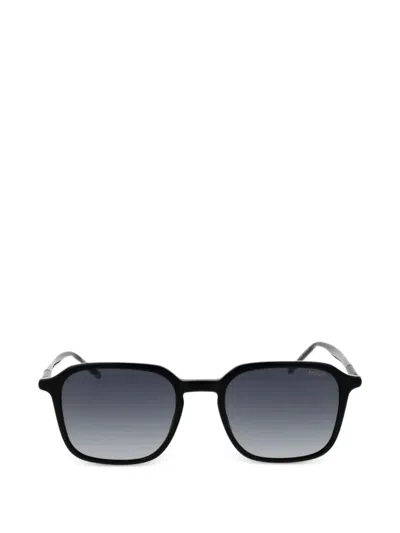 Hugo Boss Square-frame Sunglasses In Black