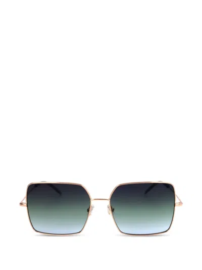 Hugo Boss Square-frame Sunglasses In Blue