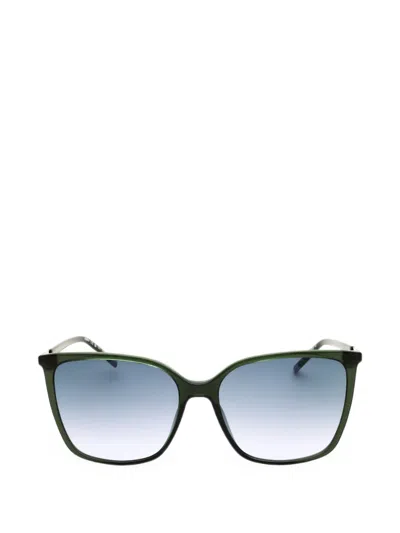 Hugo Boss Square-frame Sunglasses In Black