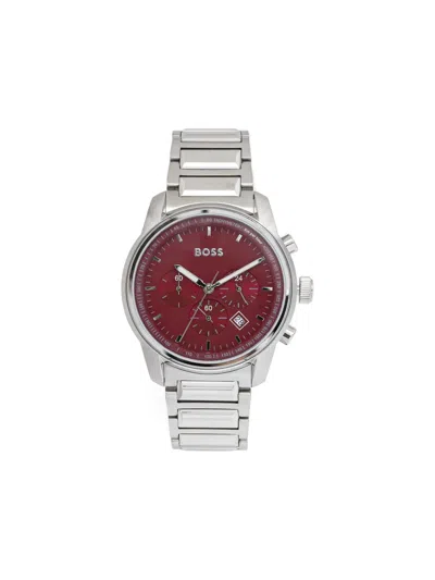 Hugo Boss Stainless Steel 44mm In Metallic
