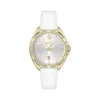 Hugo Boss White Stainless Steel Dress Watch In White