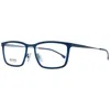 Hugo Boss Blue Men Optical Frames In Blue