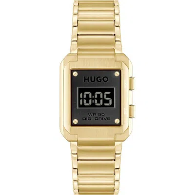 Hugo Boss Stainless Steel Stainless Steel Watch In Gold