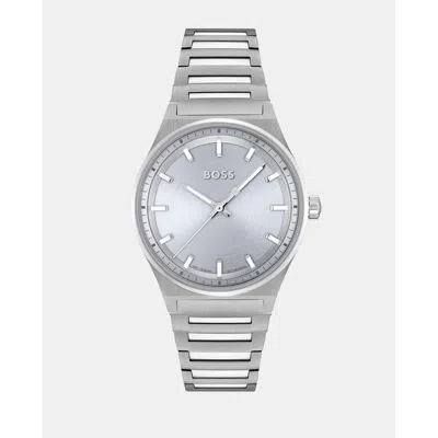 Hugo Boss Stainless Steel Stainless Steel Watch In Silver