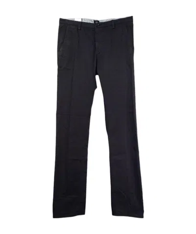 Hugo Boss Straight Casual Pants In Black