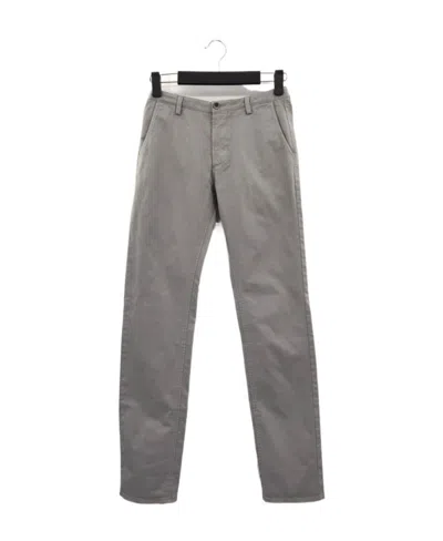 Hugo Boss Straight Casual Pants In Gray
