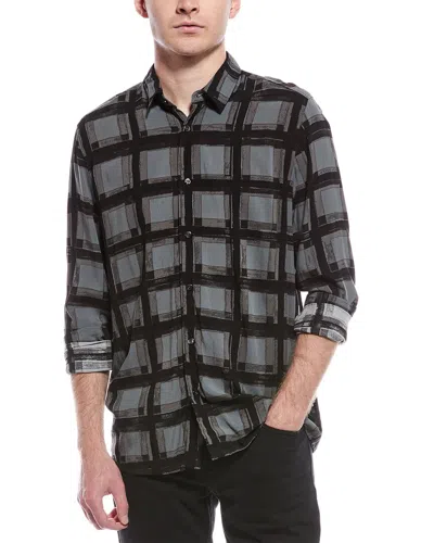 Hugo Boss Straight Fit Shirt In Green