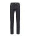 Hugo Boss Straight Jeans In Black