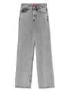 Hugo Boss Straight-leg Jeans In Gray