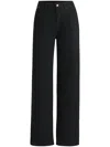 Hugo Boss Straight-leg Jeans In Black