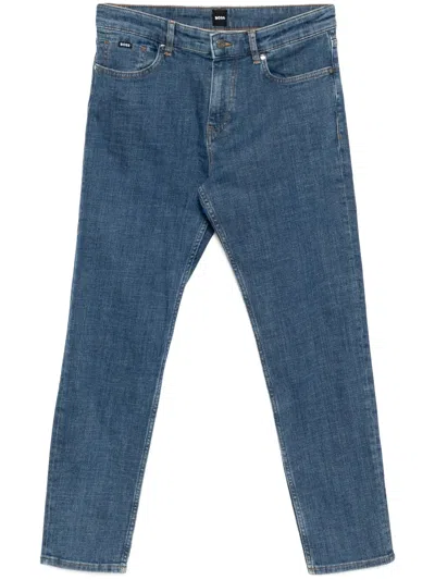 Hugo Boss Jeans Mit Geradem Bein In Blau