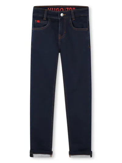 HUGO BOSS STRAIGHT-LEG JEANS