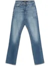 Hugo Boss Straight-leg Jeans In Blue