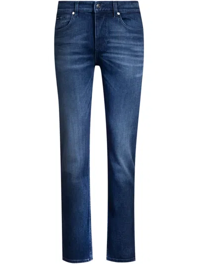 Hugo Boss Straight-leg Jeans In Blue