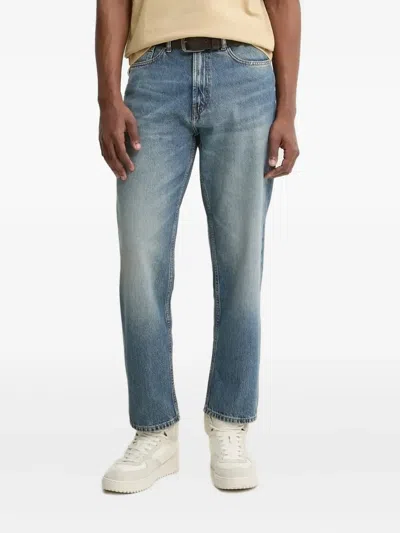 Hugo Boss Straight-leg Jeans In Blue