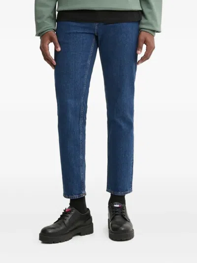 Hugo Boss Straight-leg Jeans In Blue