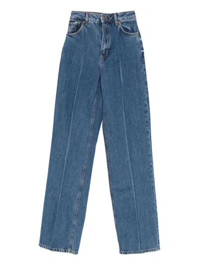 Hugo Boss Straight-leg Jeans In Blue