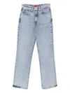 Hugo Boss Straight-leg Jeans In Blue