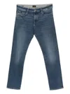 Hugo Boss Straight-leg Jeans In Blue