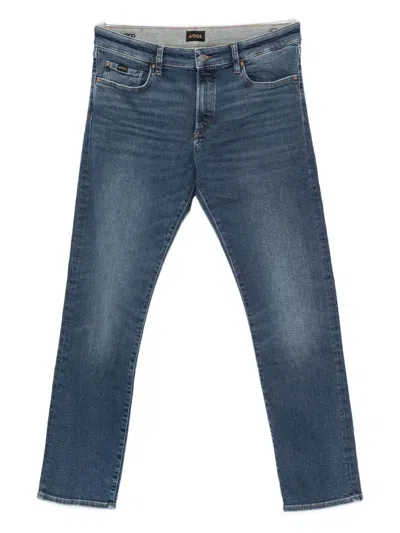 Hugo Boss Straight-leg Jeans In Blue