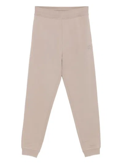 Hugo Boss Straight-leg Track Pants In Neutral