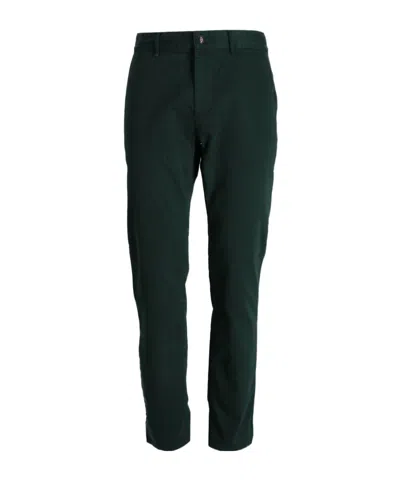 Hugo Boss Straight-leg Trousers In Green