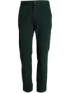 Hugo Boss Straight-leg Trousers In Grün