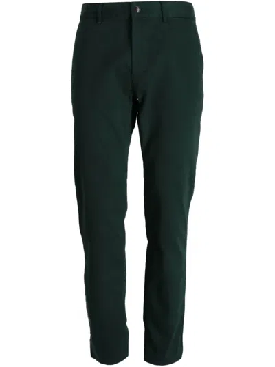 Hugo Boss Straight-leg Trousers In Grün