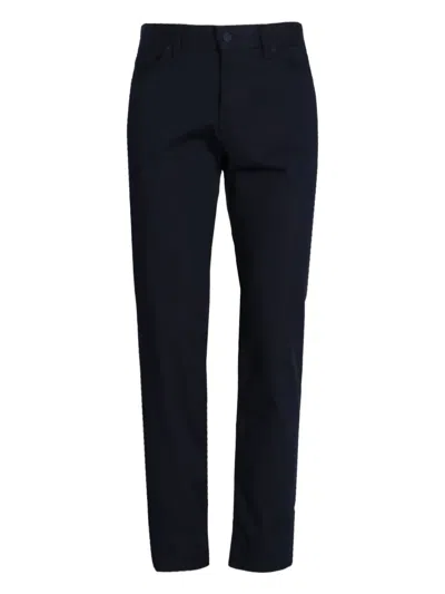 Hugo Boss Straight Trousers In Black