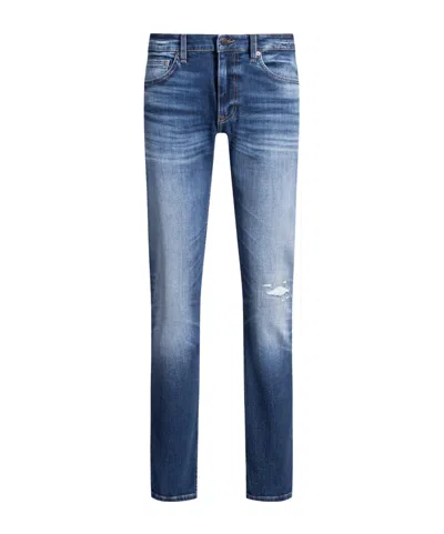Hugo Boss Straightleg Jeans In Blue