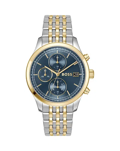 Hugo Boss Stratus Chronograph, 41mm In Burgundy