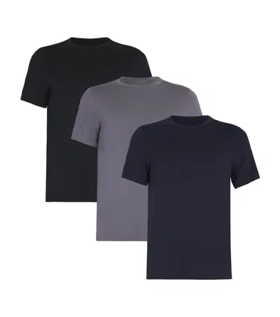 Hugo Boss Stretch-bamboo T-shirt In Black