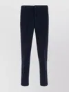 Hugo Boss Tapered-fit Drawstring Pants In Stretch-cotton Twill